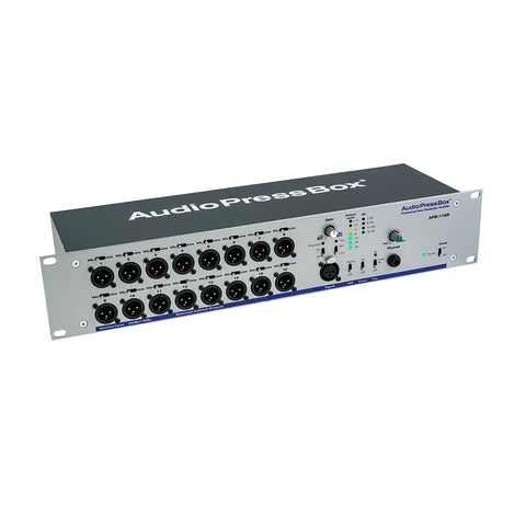 AudioPressBox APB-116 R, Active, Fixed installation, Audio Splitter, 1 Line/MIC input, 16 Line/MIC outputs